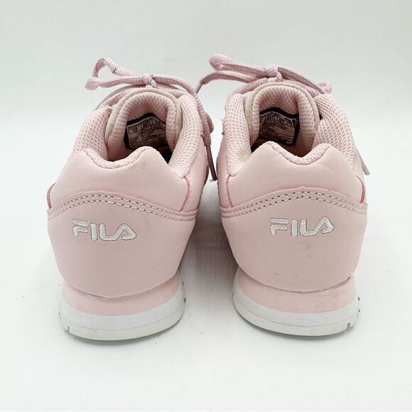 Fila Pink Toddler Athletic Trainers Sneakers Lace-up Low‎ Top Sz 12 - Picture 7 of 15